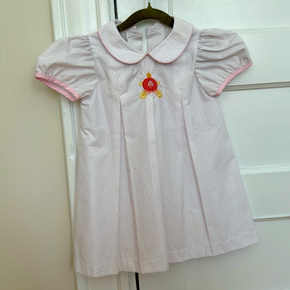 Zuccini dress with Cinderella’s pumpkin